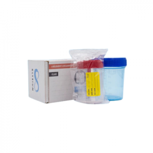 Széklettartály steril ELYSIUM kanállal postázh.dob.60ml