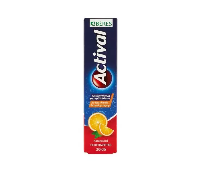 Actival Multivitamin pezsgőtabletta narancs (20.0 db)