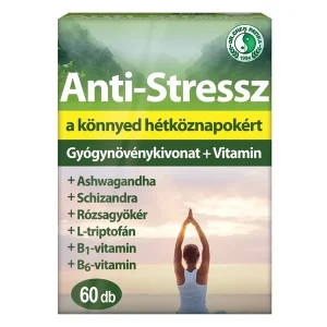 Anti-Stressz gyógynövény+vit. kapszula DR.CHEN (60.0 db)