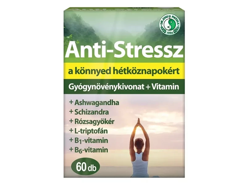 Anti-Stressz gyógynövény+vit. kapszula DR.CHEN (60.0 db)