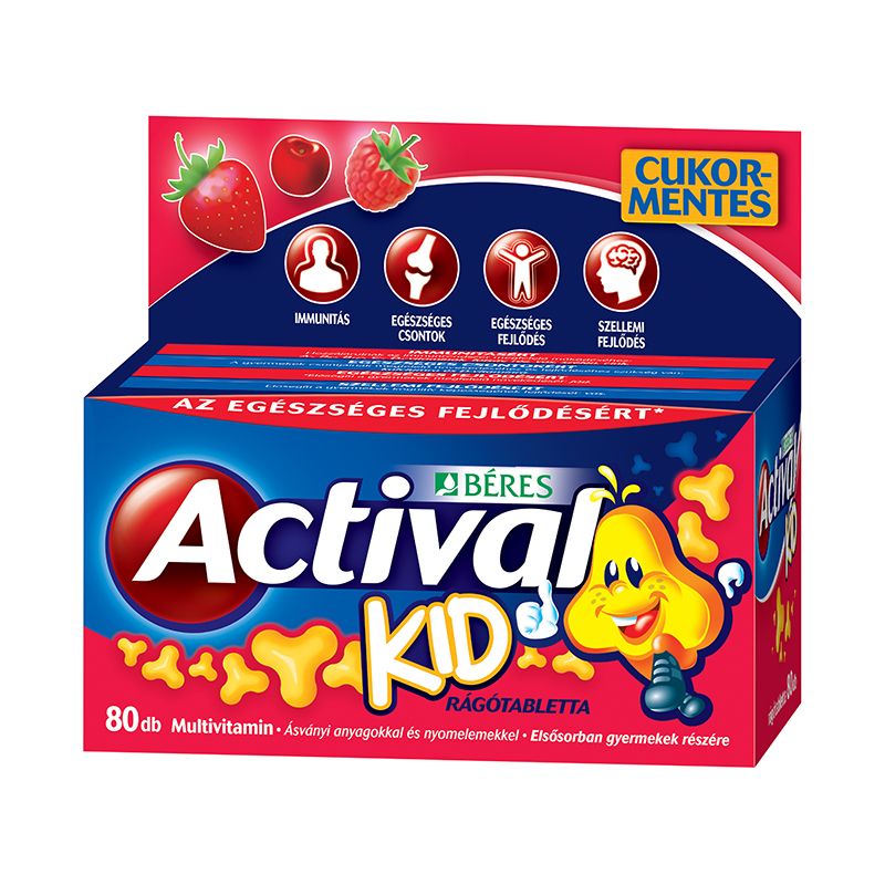 Actival Kid rágótabletta (80.0 db)
