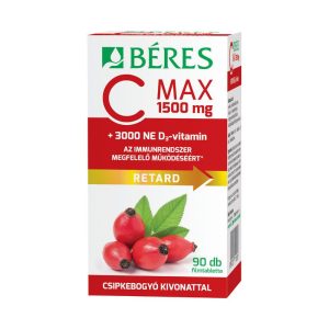 Béres C Max 1500mg Csipkeb.D3 3000NE ret.tabl. (90.0 db)