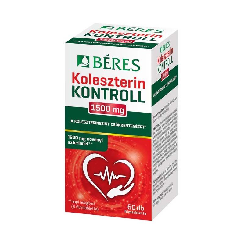 Béres Koleszterin Kontroll filmtabletta (60.0 db)