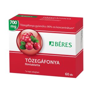 Béres Tőzegáfonya filmtabletta (60.0 db)