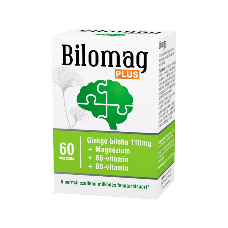 Bilomag Plus Ginkgo Biloba 110 mg kapszula (60.0 db)