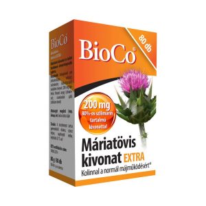 BioCo Máriatövis kivonat Extra tabletta (80.0 db)