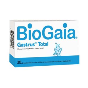 Biogaia Gastrus Total rágótabletta Mandarin (30.0 db)