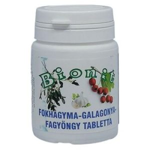 Bionit fokhagyma-galagonya-fagyöngy tabletta (90.0 db)