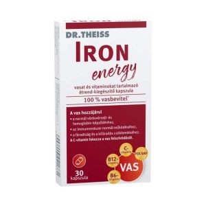 Dr.Theiss Iron Energy Vas vitamin kapszula (30.0 db)