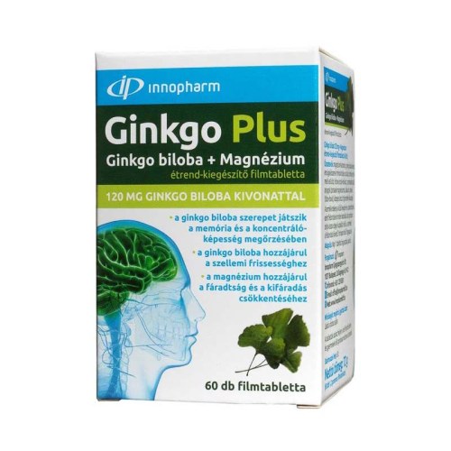 VitaPlus Ginkgo Plus Ginkgo Biloba Mg 120mg filmtabl. (60.0 db)