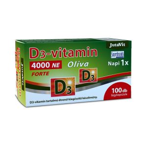 JutaVit D3-vitamin 4000NE Oliva FORTE kapszula (100.0 db)