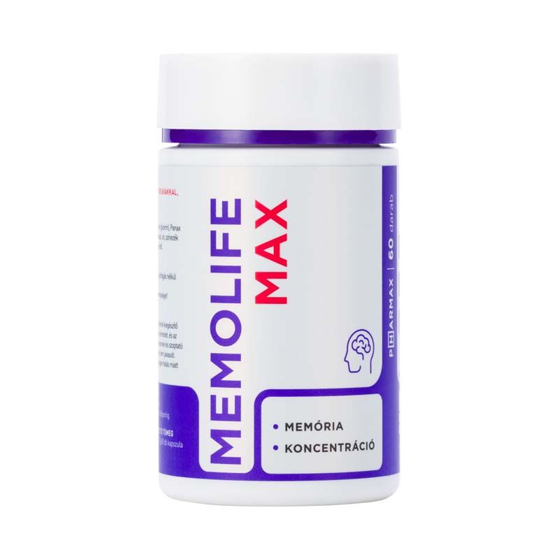 Memolife Max kapszula (60.0 db)