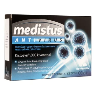 VitaPlus Medistus Antivirus pasztilla gyümölcs íz (10.0 db)