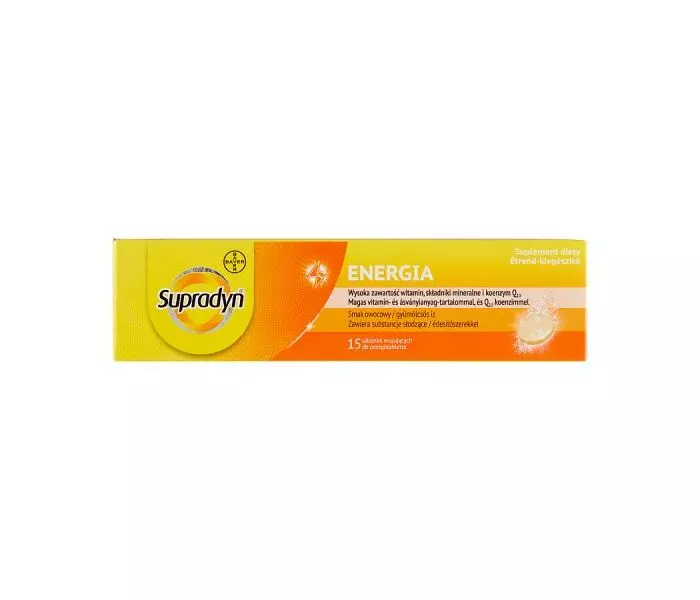 Supradyn Energia pezsgőtabletta (15.0 db)
