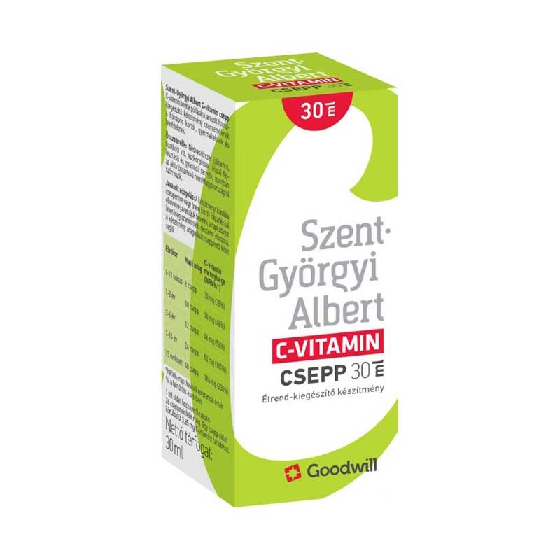 Szent-Györgyi Albert C vitamin cseppek 6 hótól (30.0 ml)