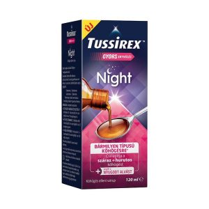 Tussirex Night szirup köhögésre (120.0 ml)