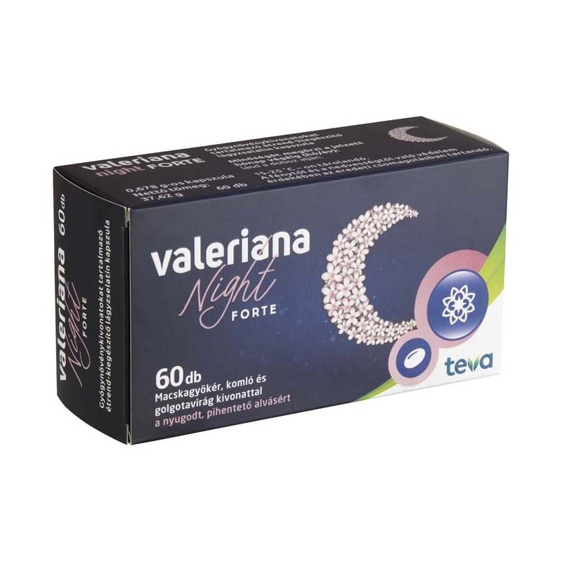 Valeriana Night Forte étrkieg. kapszula (60.0 db)