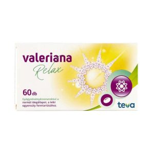 Valeriana Relax Gyógynövénykivonat kapszula (60.0 db)