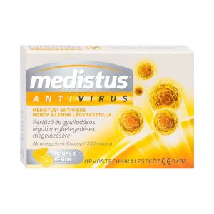 VitaPlus Medistus Antivirus pasztilla méz-citrom íz (10.0 db)