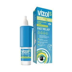 Vizol S 0,21% oldatos szemcsepp száraz szemre (10.0 ml)