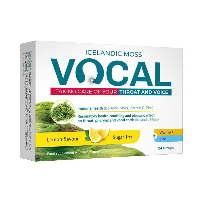 Vocal szopogató tabletta Citrom (24.0 db)