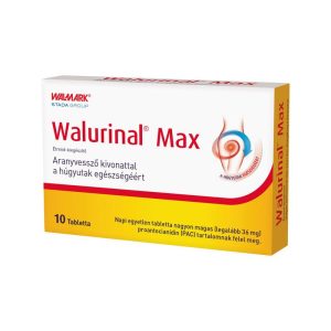 Walurinal Max aranyvesszővel tabletta (10.0 db)