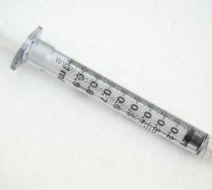Fecskendő eh. WOLF OM   1ml 3r. luer lock