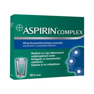 Aspirin Complex 500 mg/30 mg granulát.bels.szuszp. (10.0 db)