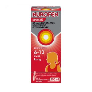 Nurofen  40mg/ml belsől.szuszpenzió gyerm.eperízű (100.0 ml)