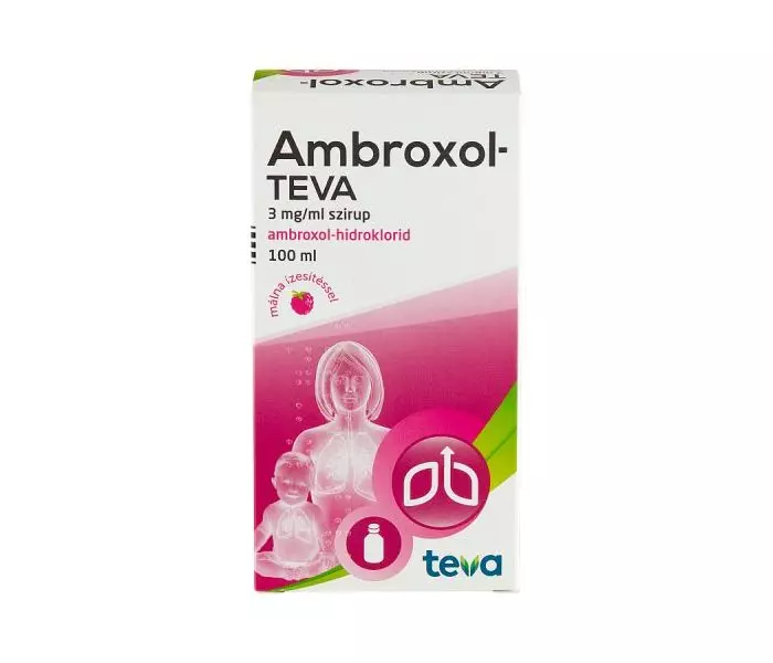 Ambroxol-Teva 3 mg/ml szirup + szájfecskendő (100.0 ml)