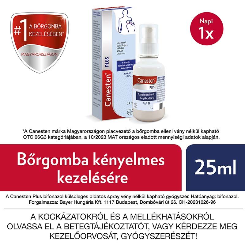 Canesten Plus bifonazol spray (1.0 db)