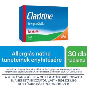 Claritine 10 mg tabletta (30.0 db)