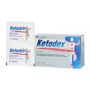 Ketodex 25 mg granulátum belsőleges oldathoz (20.0 db)