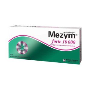 Mezym forte 10 000 egység gyom.nedv-ellená.filmt. (20.0 db)