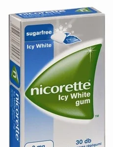 Nicorette Icy White 2mg gyógyszeres rágógumi (30.0 db)