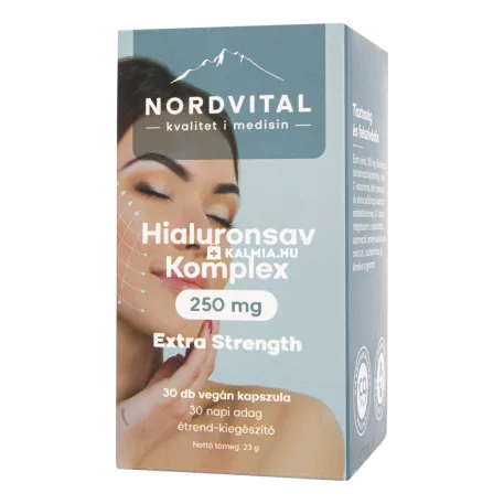 Nordvital Hialuronsav komplex 250 mg kapszula (30.0 db)