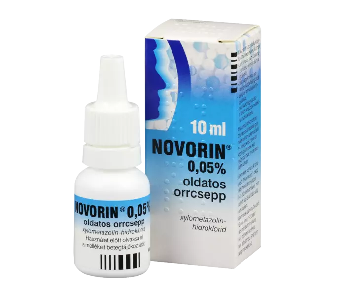 Novorin 0,05% oldatos orrcsepp (10.0 ml)
