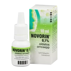 Novorin 0,1% oldatos orrcsepp (10.0 ml)
