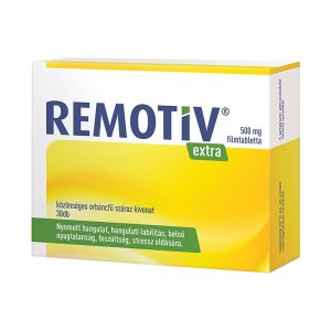 Remotiv extra  500 mg filmtabletta (30.0 db)