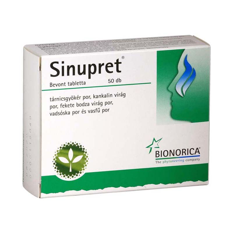 Sinupret bevont tabletta (50.0 db)