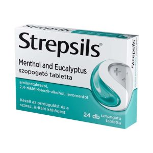 Strepsils Menthol and eucalyptus szopogató tabl. (24.0 db)
