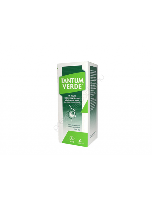 Tantum Verde 1,5mg/ml szájnyálkahártyán alk.oldat (240.0 ml)