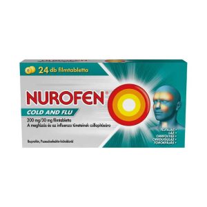 Nurofen Cold and Flu 200mg/30mg filmtabletta (24.0 db)