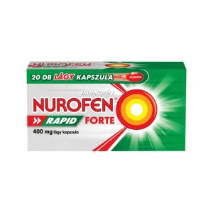 Nurofen Rapid Forte 400 mg lágy kapszula (20.0 db)