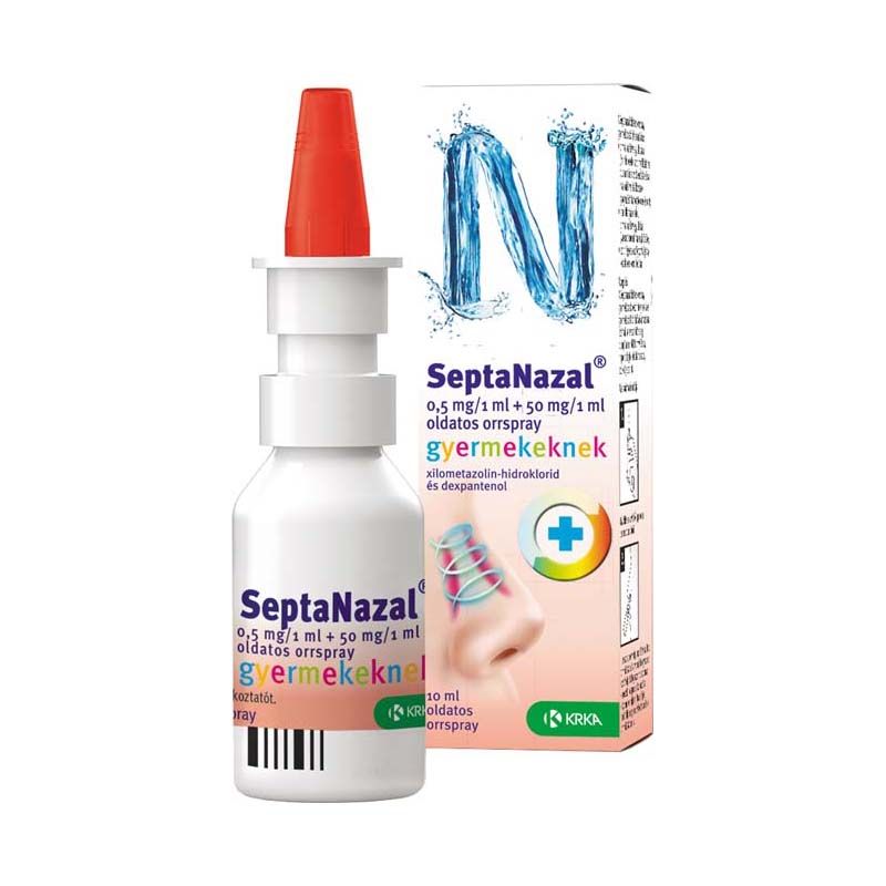 Septanazal 0,5 mg/1 ml + 50 mg/1 ml old.orrspr.gy. (1.0 dbz)