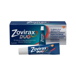 Zovirax Duo 50mg/g+10mg/g krém ajakherpeszre (2.0 g)