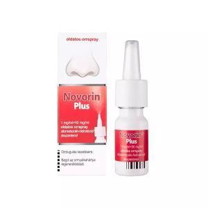 Novorin Plus 1mg/ml+ 50mg/ml oldatos orrspray (1.0 dbz)