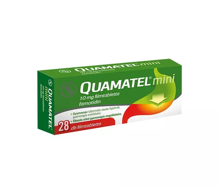 Quamatel Mini 10 mg filmtabletta (28.0 db)