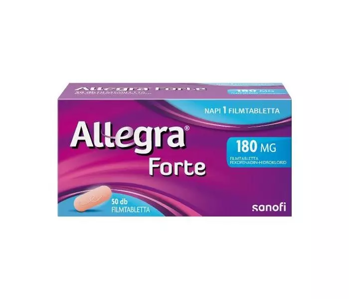 Allegra Forte 180 mg filmtabletta /14 (50.0 db)