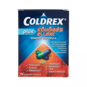 Coldrex Plus köhögés elleni kemény kapszula (16.0 db)
